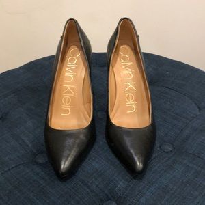 Calvin Klein black Brandy heels